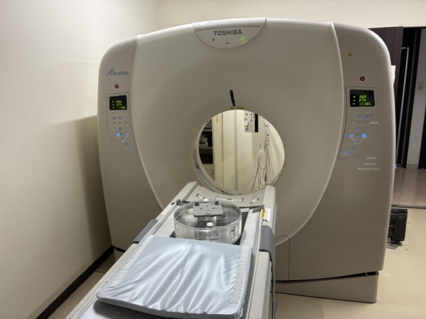 東芝製マルチスライスCT「Alexion」を買取・搬出いたしました